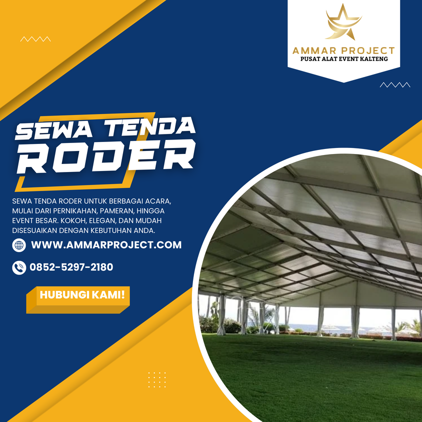 Sewa tenda roder