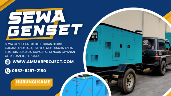 Rental Sewa Genset Buntok WA 0852-5297-2180