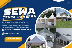 Rental Sewa Tenda Pameran Buntok WA 0852-5297-2180