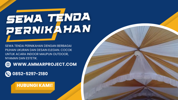 Sewa Tenda Pernikahan Palangkaraya Ammar Project WA 0852-5297-2180