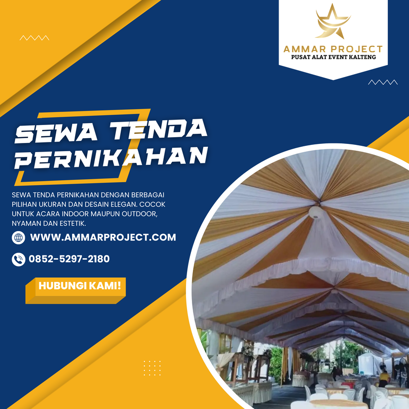 Sewa tenda pernikahan