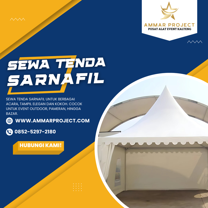 Sewa tenda sarnafil palangkaraya