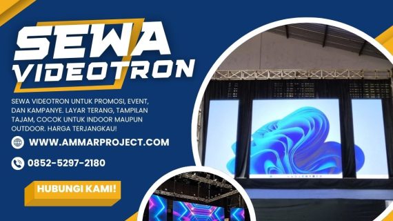 Rental Sewa Videotron di Palangkaraya WA 0852-5297-2180