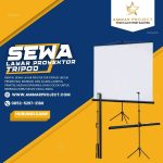 Rental Sewa Layar Proyektor Tripod Buntok WA 0852-5297-2180
